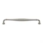 C3960 203-SN Heritage Brass Cabinet Pull Henley Traditional Design 203mm ctc Satin Nickel Finish