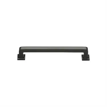 Click Here To Enlarge This Photo Of C3964 101-MB Heritage Brass Cabinet Pull Square Vintage Design 101mm ctc Matt Bronze Finish