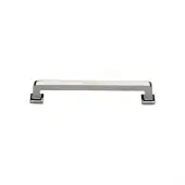 C3964 101-PNF Heritage Brass Cabinet Pull Square Vintage Design 101mm ctc Polished Nickel Finish