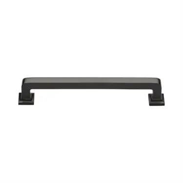 Click Here To Enlarge This Photo Of C3964 152-MB Heritage Brass Cabinet Pull Square Vintage Design 152mm ctc Matt Bronze Finish