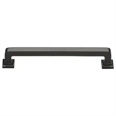 Click Here To Enlarge This Photo Of C3964 254-MB Heritage Brass Cabinet Pull Square Vintage Design 254mm ctc Matt Bronze Finish