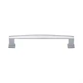 C4384 203-SC Heritage Brass Cabinet Pull Vintage Design 203mm ctc Satin Chrome Finish