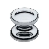 C4386 32-PC Heritage Brass Cabinet Knob Surrey Design 32mm Polished Chrome finish