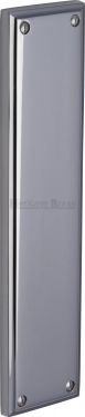 Click Here To Enlarge This Photo Of V743-PC Heritage Brass Fingerplate 282x63mm Polished Chrome Finish