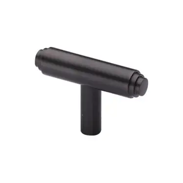 Click Here To Enlarge This Photo Of C4445-MB Heritage Brass Cabinet Knob Stepped T-Bar Design 45mm Matt Bronze finish
