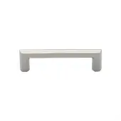 C4473 102-PNF Heritage Brass Cabinet Pull Hex Profile Design 102mm ctc Polished Nickel Finish