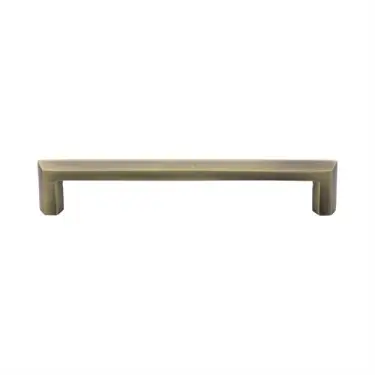 Click Here To Enlarge This Photo Of C4473 152-AT Heritage Brass Cabinet Pull Hex Profile Design 152mm ctc Antique Brass Finish