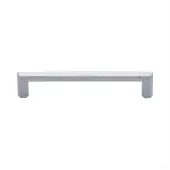 C4473 152-PC Heritage Brass Cabinet Pull Hex Profile Design 152mm ctc Polished Chrome Finish