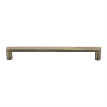 Click Here To Enlarge This Photo Of C4473 203-AT Heritage Brass Cabinet Pull Hex Profile Design 203mm ctc Antique Brass Finish