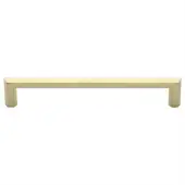 C4473 254-PB Heritage Brass Cabinet Pull Hex Profile Design 254mm ctc Polished Brass Finish