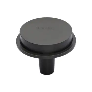 Click Here To Enlarge This Photo Of C4592 38-MB Heritage Brass Flat Round Knob Design 38mm Matt Bronze finish