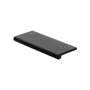Click Here To Enlarge This Photo Of EP100-38-BKMT Heritage Brass EP Edge Pull Cabinet Handle 100mm Matt Black finish