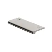 EP100-38-SN Heritage Brass EP Edge Pull Cabinet Handle 100mm Satin Nickel finish