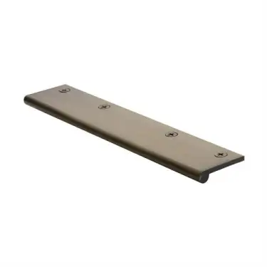 Click Here To Enlarge This Photo Of EP200-38-AT Heritage Brass EP Edge Pull Cabinet Handle 200mm Antique Brass finish
