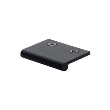 Click Here To Enlarge This Photo Of EP50-38-BKMT Heritage Brass EP Edge Pull Cabinet Handle 50mm Matt Black finish