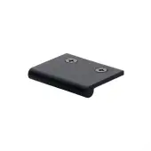 EP50-38-BKMT Heritage Brass EP Edge Pull Cabinet Handle 50mm Matt Black finish