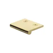 EP50-38-PB Heritage Brass EP Edge Pull Cabinet Handle 50mm Polished Brass finish