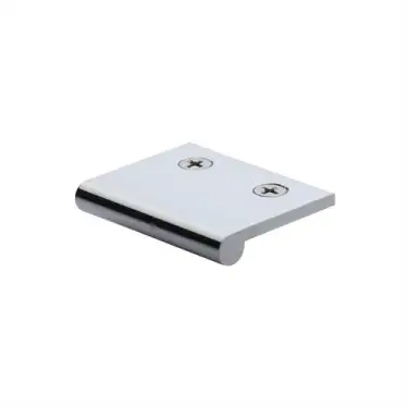 Click Here To Enlarge This Photo Of EP50-38-PC Heritage Brass EP Edge Pull Cabinet Handle 50mm Polished Chrome finish