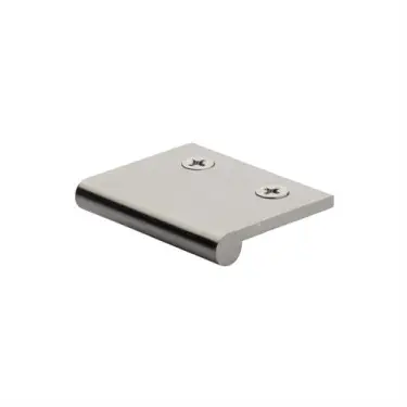 Click Here To Enlarge This Photo Of EP50-38-SN Heritage Brass EP Edge Pull Cabinet Handle 50mm Satin Nickel finish