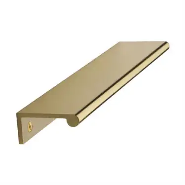 Click Here To Enlarge This Photo Of EPR200-40-PB Heritage Brass EPR Edge Pull Cabinet Handle 200mm Polished Brass finish