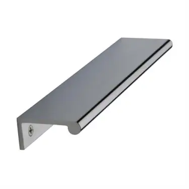 Click Here To Enlarge This Photo Of EPR200-40-PC Heritage Brass EPR Edge Pull Cabinet Handle 200mm Polished Chrome finish