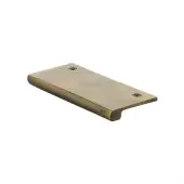 EPT100-38-AT Heritage Brass EPT Edge Pull Cabinet Handle 100mm Antique Brass finish