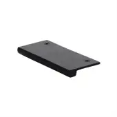 EPT100-38-BKMT Heritage Brass EPT Edge Pull Cabinet Handle 100mm Matt Black finish