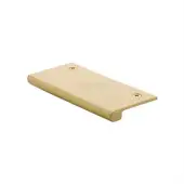 EPT100-38-SB Heritage Brass EPT Edge Pull Cabinet Handle 100mm Satin Brass finish