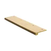 EPT200-38-SB Heritage Brass EPT Edge Pull Cabinet Handle 200mm Satin Brass finish