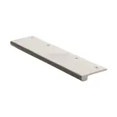 EPT200-38-SN Heritage Brass EPT Edge Pull Cabinet Handle 200mm Satin Nickel finish