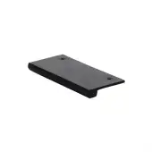 EPT50-38-BKMT Heritage Brass EPT Edge Pull Cabinet Handle 50mm Matt Black finish