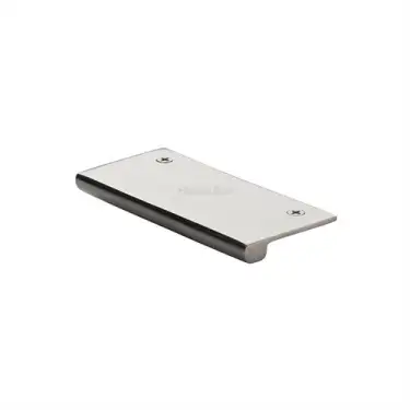 Click Here To Enlarge This Photo Of EPT50-38-PNF Heritage Brass EPT Edge Pull Cabinet Handle 50mm Polished Nickel finish