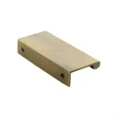 EPTR100-44-AT Heritage Brass EPTR Edge Pull Cabinet Handle 100mm Antique Brass finish