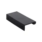 EPTR100-44-BKMT Heritage Brass EPTR Edge Pull Cabinet Handle 100mm Matt Black finish