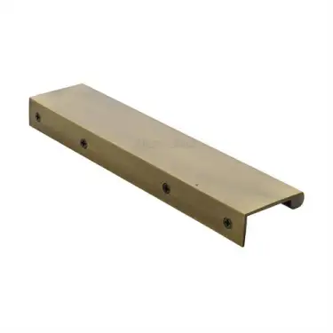 Click Here To Enlarge This Photo Of EPTR200-44-AT Heritage Brass EPTR Edge Pull Cabinet Handle 200mm Antique Brass finish