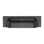 FB1720 152-178 M.Marcus Matt Black Rustic Iron Cabinet Pull Military Design 152-178mm
