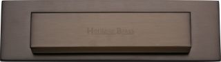 V842-MB Heritage Brass Gravity Letterplate Matt Bronze Finish