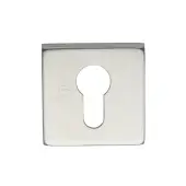 SS-SQ891-S M.Marcus 'Steel Line' Square Euro Escutcheon Satin Stainless Steel Finish