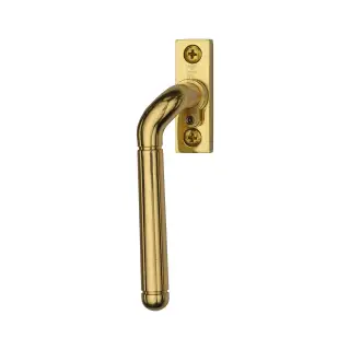 V1006L LH-PB Heritage Brass Lockable Espagnolette Left Handed Polished Brass finish