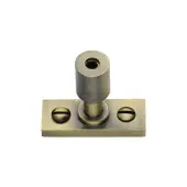 V1007-AT Heritage Brass Casement Stay Locking Pin Antique Brass