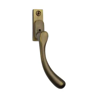 V1009L-RH-AT Heritage Brass Right-Handed Espagnolette Handle Ball Design Antique Brass finish