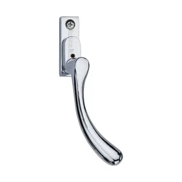 Click Here To Enlarge This Photo Of V1009L-RH-PC Heritage Brass Right-Handed Espagnolette Handle Ball Design Polished Chrome finish