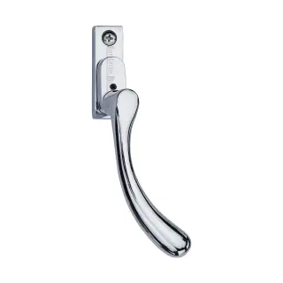 V1009L-RH-PC Heritage Brass Right-Handed Espagnolette Handle Ball Design Polished Chrome finish