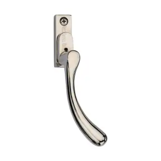 V1009L-RH-PNF Heritage Brass Right-Handed Espagnolette Handle Ball Design Polished Nickel finish