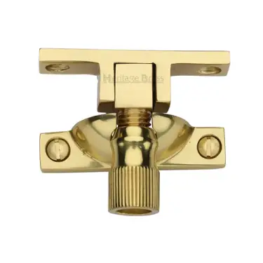 Click Here To Enlarge This Photo Of V2054-PB Heritage Brass Narrow Brighton Sash Fastener Polished Brass finish