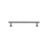 V4411 96-SN Heritage Brass Cabinet Pull Step Design with 16mm Rose 96mm ctc Satin Nickel finish