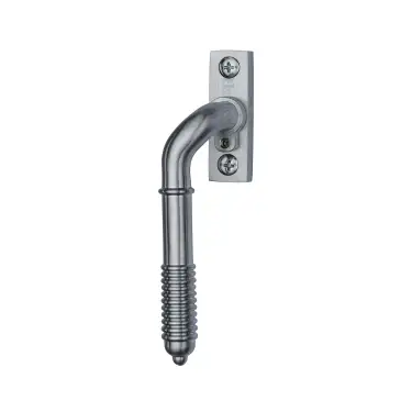 Click Here To Enlarge This Photo Of V895L LH-SC Heritage Brass Lockable Espagnolette Left Handed Reeded Design Satin Chrome finish