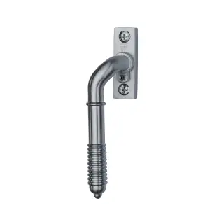 V895L LH-SC Heritage Brass Lockable Espagnolette Left Handed Reeded Design Satin Chrome finish