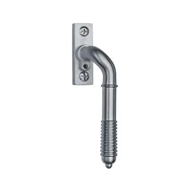 Click Here To Enlarge This Photo Of V895L RH-SC Heritage Brass Lockable Reeded Espagnolette Right Handed Satin Chrome finish