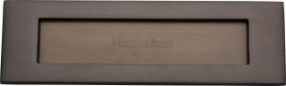 V850 305-MB Heritage Brass Letterplate 12" x 4" Matt Bronze Finish